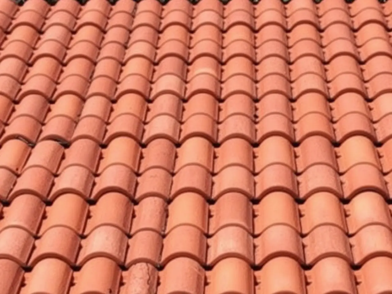 After photo of the same Ripon, CA concrete tile roof cleaned back to its original tile color